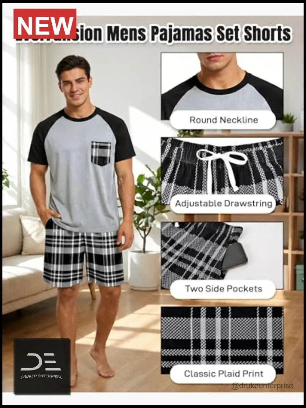 N/A mens plaid